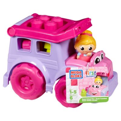 Mega Bloks First Builders Lil’ Vehicles Susie School Bus