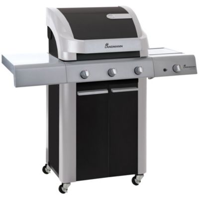 Landmann 3-burner Black Cronos Barbecue with Cabinet