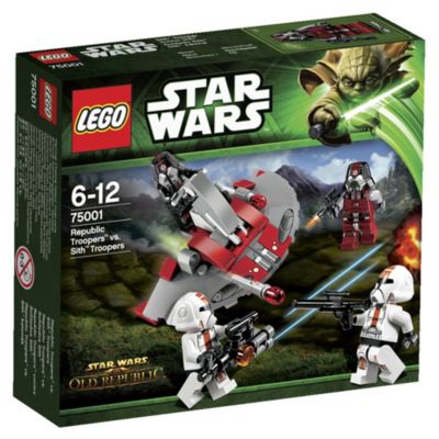 LEGO Star Wars Republic Troopers vs Sith Troopers