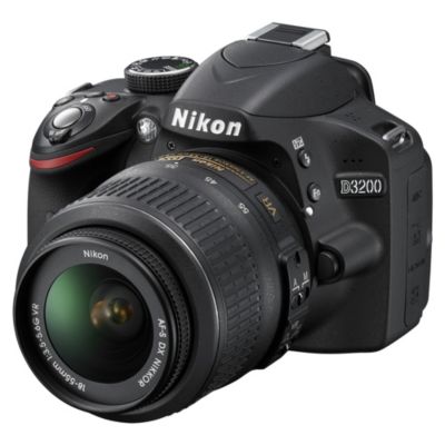 Nikon D3200 24.2 Megapixel 3x Zoom Digital SLR Camera with 18-55mm Lens Kit