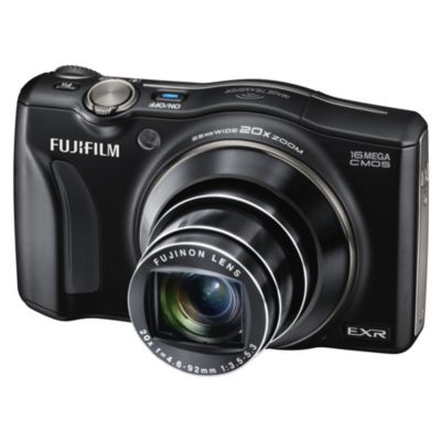 Fujifilm Fine Pix F800EXR 16 Megapixel 20x Zoom Black Advanced Compact Digital Camera