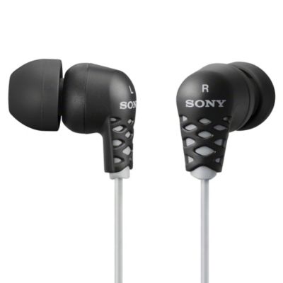 Sony EX37 Black In-ear Headphones