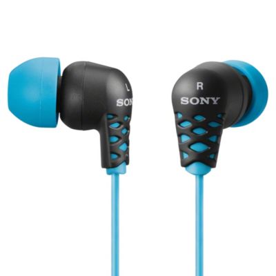 Sony EX37 Blue In-ear Headphones
