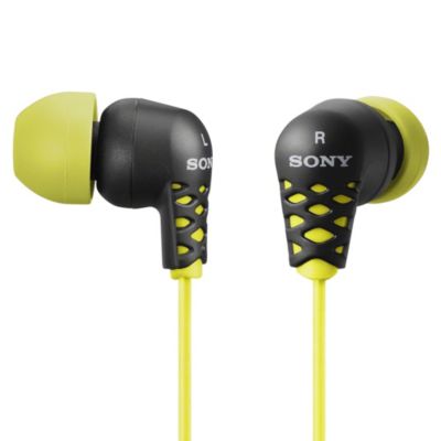 Sony EX37 Yellow In-ear Headphones