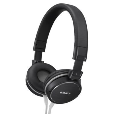 Sony ZX600 Black Overhead Headphones