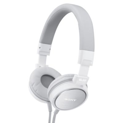 Sony ZX600 White Overhead Headphones