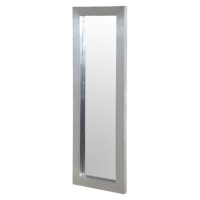 Beaten Aluminium Frame Mirror 40x120cm