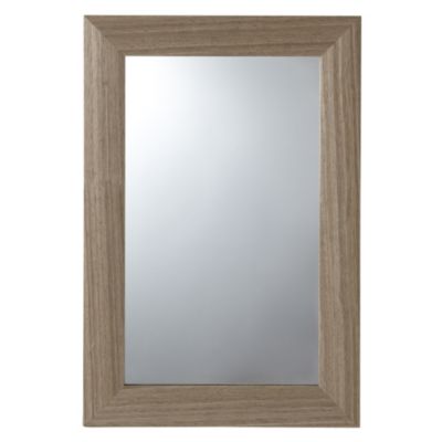 Mirror with Dark Wood Frame 40x60cm
