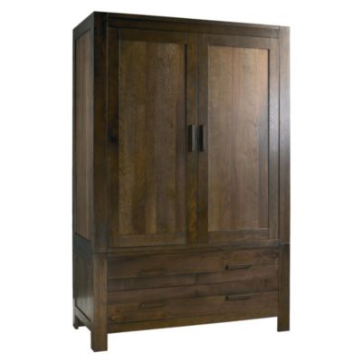 Hatfield Walnut Veneer Large Double Wardrobe