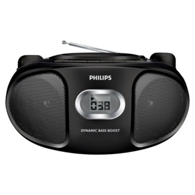 Philips Portable CD/FM Player Black AZ102S/05