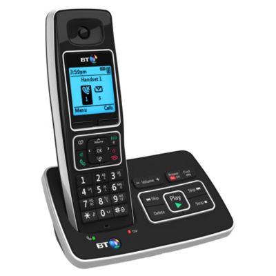 BT 6500 Single DECT Cordless Phone with Answering Machine