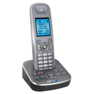 BT 7500 Single DECT Cordless Phone with Answering Machine