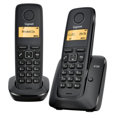 Gigaset A120 Twin Digital Cordless Telephone