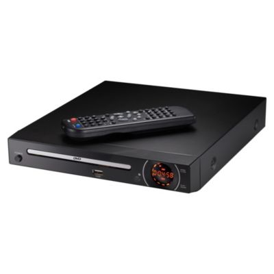 Red DVD Player with Display
