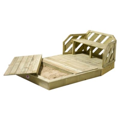 Plum Premium Wooden Sand Pit and Bench