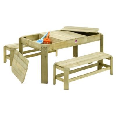 Plum Premium Activity Table & Benches