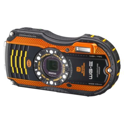 Pentax Optio WG-3 16 Megapixel 4x Zoom Orange Digital Camera