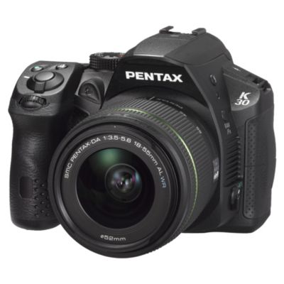 Pentax K-30 SLR 16 Megapixel 18-55mm Black Digital Camera